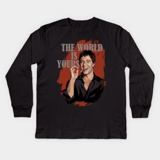 Scarface Kids Long Sleeve T-Shirt